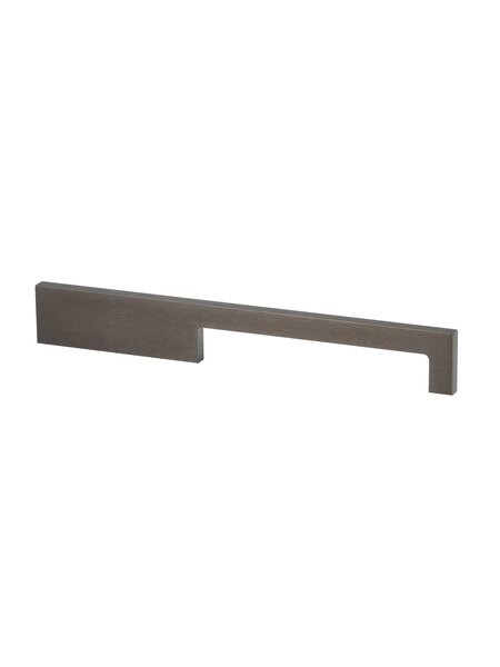 I.B.E. Meubelgreep  DRIMO 224 mm donker Brons asymmetrisch