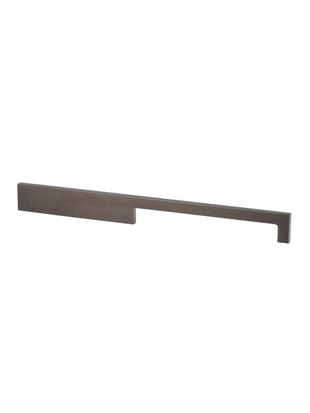 I.B.E. Meubelgreep  DRIMO 480 mm donker Brons asymmetrisch