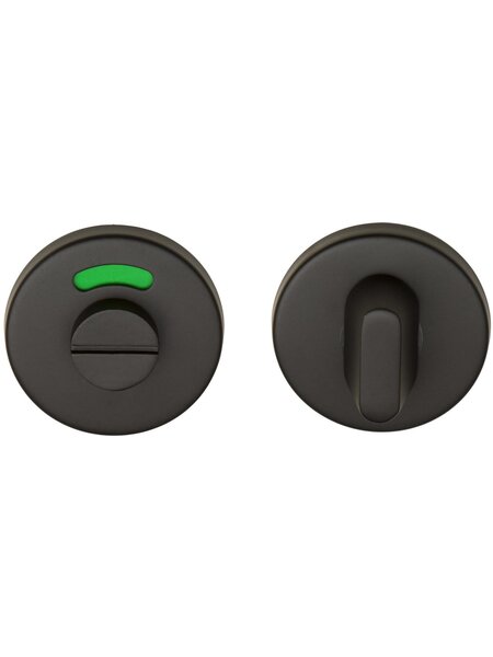DKS WC garnituur WC50R met indicator - mat zwart