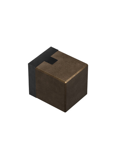 CRAFINO CRAFINO vloerdeurstopper vierkant ROCK - Craft Bronze