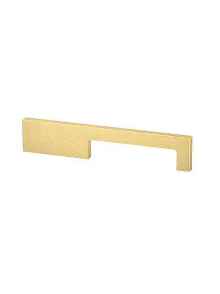 I.B.E. Meubelgreep  DRIMO 160 mm Goud asymmetrisch