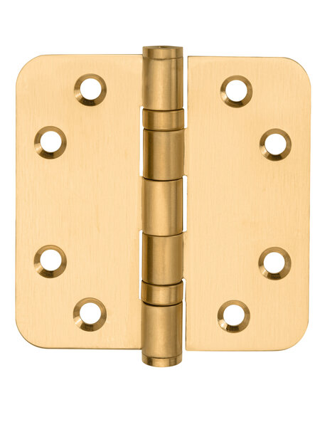 Formani Formani kogellagerscharnier BASICS LBSA8989 afgeronde hoeken PVD mat goud
