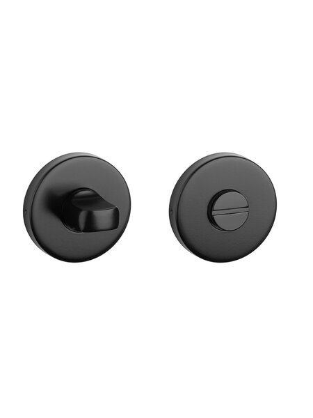 STERK WC garnituur 1712 OVAL 9 mm - Mat zwart