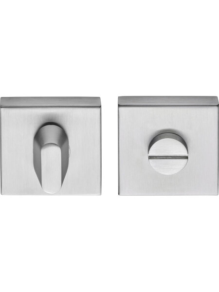 DKS WC garnituur WC53V zonder indicator - Mat RVS