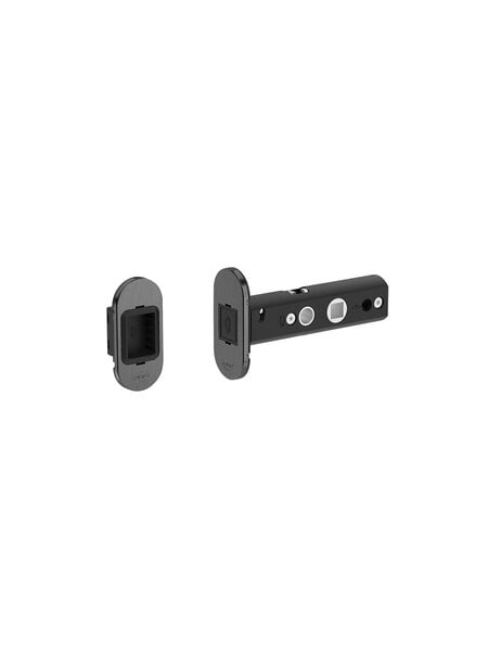 JNF Architectural Hardware JNF magnetisch insteekslot voor binnendeuren – Doornmaat 60 mm – Zwart PVD