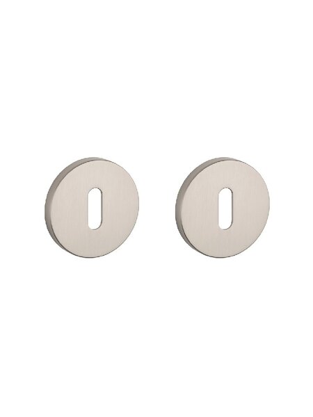 STILE STILE sleutelplaatjes rond Ø 53x7mm nikkel