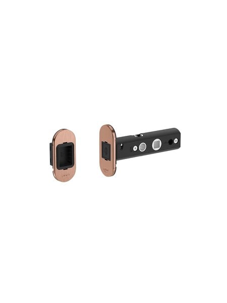 JNF Architectural Hardware JNF magnetisch insteekslot voor binnendeuren – Doornmaat 60 mm – Koper PVD