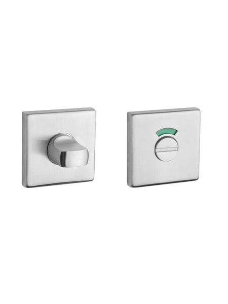 STERK RVS WC garnituur 1713 KVADRAT 9 mm met indicator