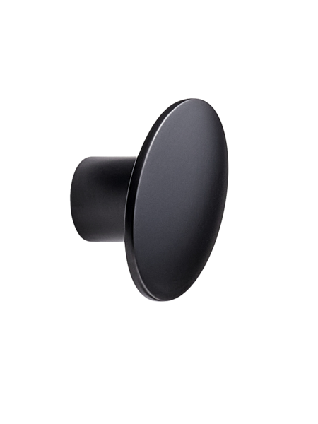 Furnipart Meubelknop DOME ovaal mat Zwart