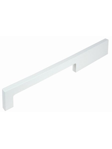 I.B.E. Witte Meubelgreep  DRIMO 224 mm asymmetrisch
