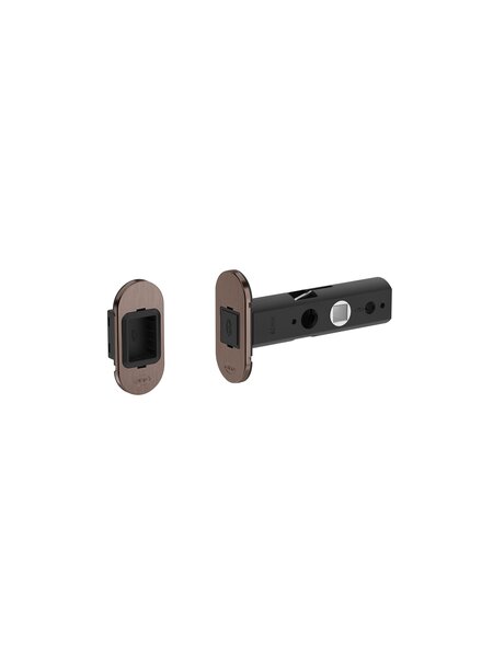 JNF Architectural Hardware JNF WC-grendelslot 60 mm voor WC-garnituur – Titanium Chocolate PVD