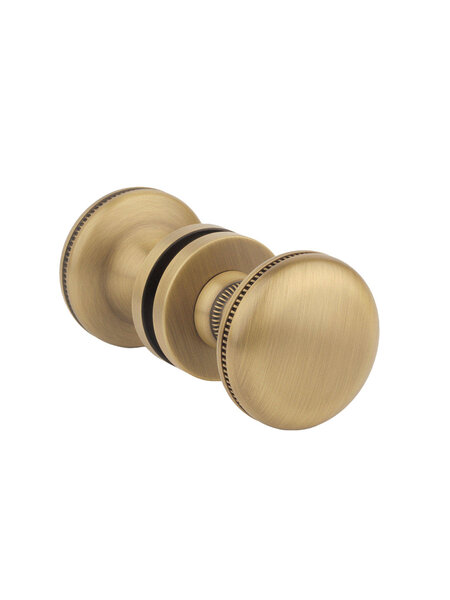 Aprile APRILE HOLLIA dubbelzijdige deurknop – Antiek Messing