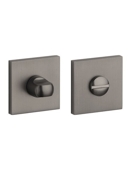 STILE STILE WC garnituur vierkant 53x53x7mm titanium