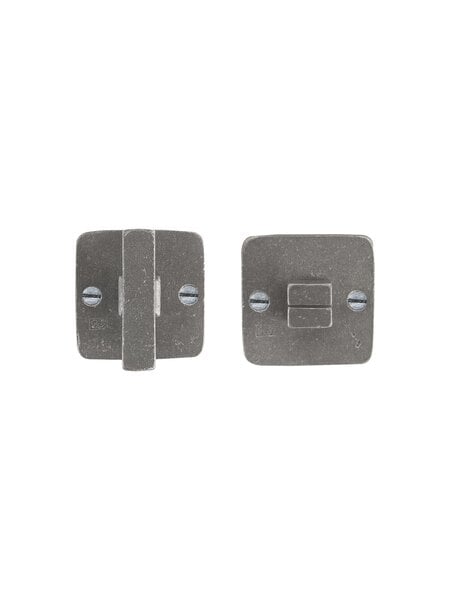Dauby Set voor toilet WC /QU ruw metaal