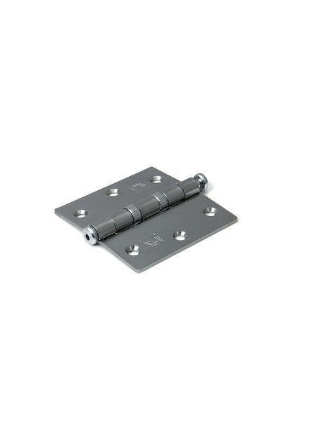 Dulimex RVS kogellagerscharnier met losse pen 76 x 76 x 2,4 mm