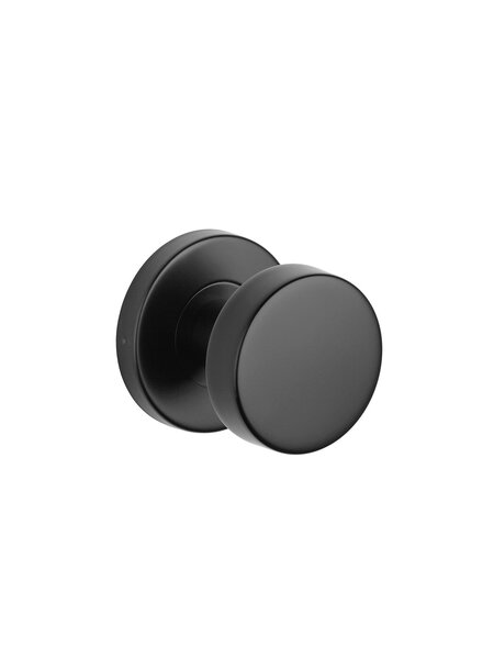 STERK Deurknop 1705 OVAL 9 mm- zwart - vast