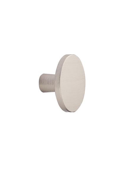 Furnipart Meubelknop PLATO  Rond RVS look