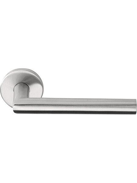 Formani Deurkruk Basics LBII-19 standaard geveerd op rond rozet mat RVS