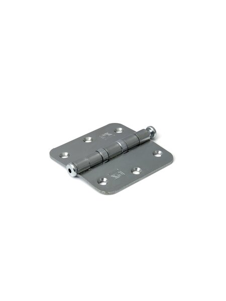 Dulimex Kogellagerscharnier met losse pen 76 x 76 x 2,4 mm verzinkt afgerond