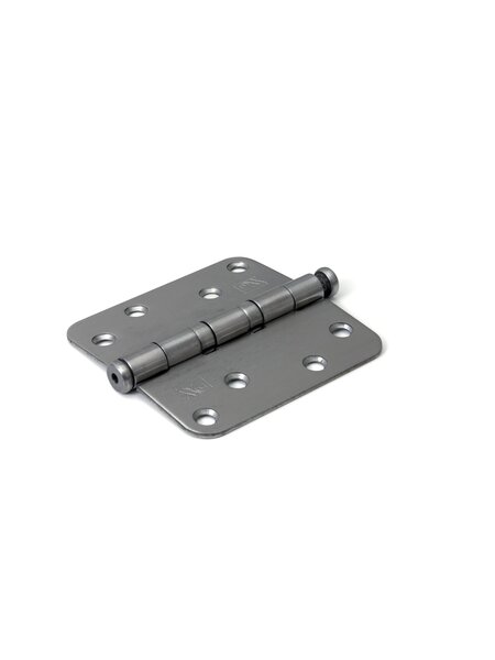 Dulimex RVS kogellagerscharnier met losse pen 89 x 89 x 2,4 mm afgerond