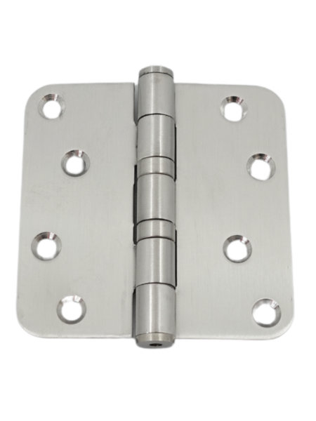 In-Door RVS Kogelscharnier 89x89x2.5mm afgerond