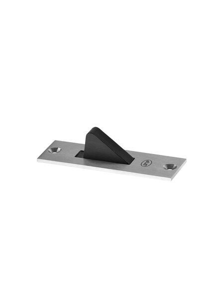 JNF Architectural Hardware JNF inbouw deurvastzetter voor vloermontage – Inox satijn