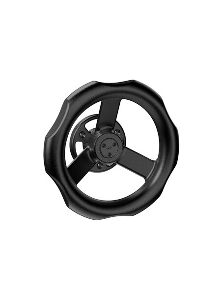 JNF Architectural Hardware JNF INDUSTRIAL DESIGN vaste deurknop Ø75 mm – Zwart PVD
