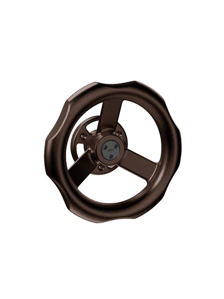 JNF Architectural Hardware JNF INDUSTRIAL DESIGN vaste deurknop Ø75 mm – Chocolate PVD