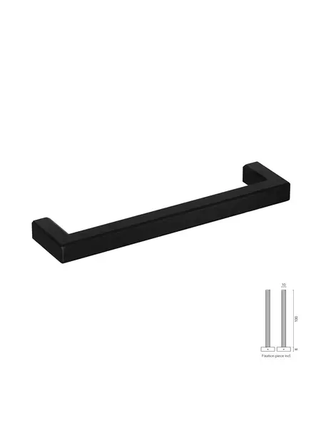 CRAFINO CRAFINO deurgreep ROCK - Craft Black - 18/230 mm