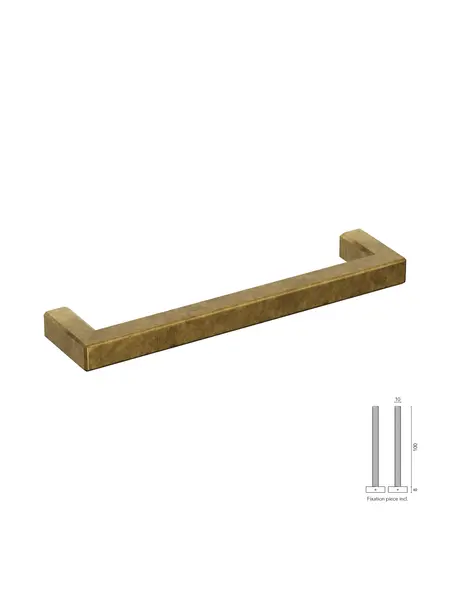 CRAFINO CRAFINO deurgreep ROCK - Craft Gold - 18/230 mm