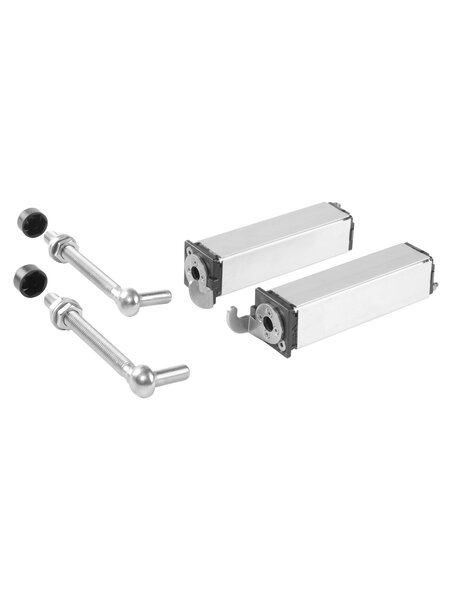 LOCINOX Veerscharnieren set voor tuinpoorten - SWING40