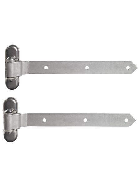 LOCINOX Regelbaar 3- dimensioneel scharnier 3DW-HDG - 180° - 2 stuks