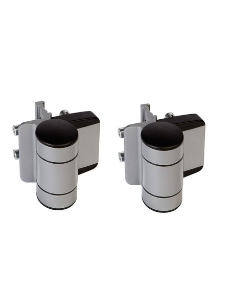 LOCINOX Dubbel gelagerd 180° scharnier - DINO - QF-2 stuks