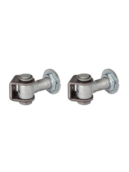 LOCINOX Anti vandalisme scharnier 90° -G90LR met regelmoer - 2 stuks
