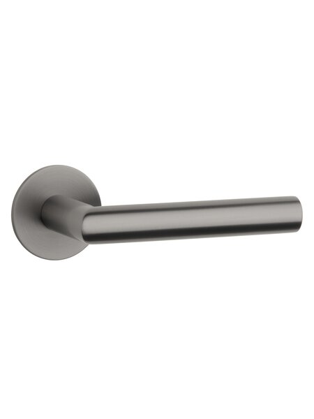 STERK Deurklinken OVAL 1750 - Ultra dun 3 mm - Ø22mm - Basaltgrijs PVD