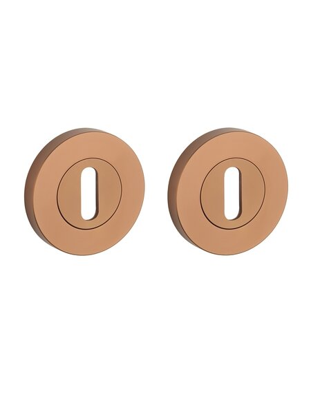 STERK Paar sleutelplaatjes 1710 OVAL PRO 8MM  - koper PVD