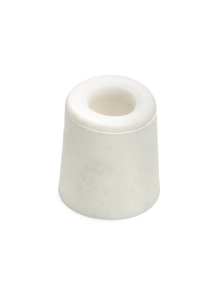 Dulimex Deurbuffer rubber wit Ø 31x33 mm