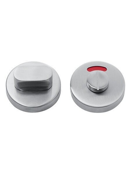 In-Door WC-garnituur rond RVS