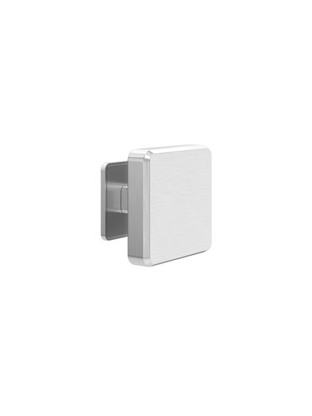 JNF Architectural Hardware JNF GATE COLLECTION vierkante vaste deurknop – Inox satijn