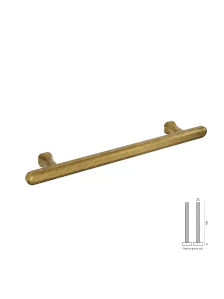 CRAFINO CRAFINO deurgreep TERRA - Craft Gold - 22/250 mm