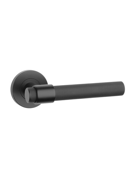 STERK Massieve deurklinken OVAL 1743 PRO 8mm - Klasse 4 - mat zwart