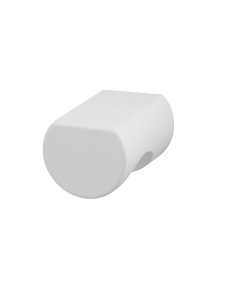 I.B.E. Witte meubelknop PAMA Ø 22mm