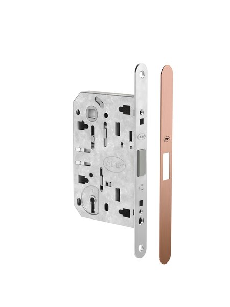 JNF Architectural Hardware JNF MAGNALITE magnetisch insteekslot – 90/50 mm – Koper PVD