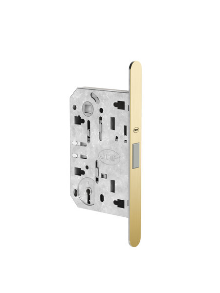 JNF Architectural Hardware JNF MAGNALITE magnetisch insteekslot – 90/50 mm – Goud PVD