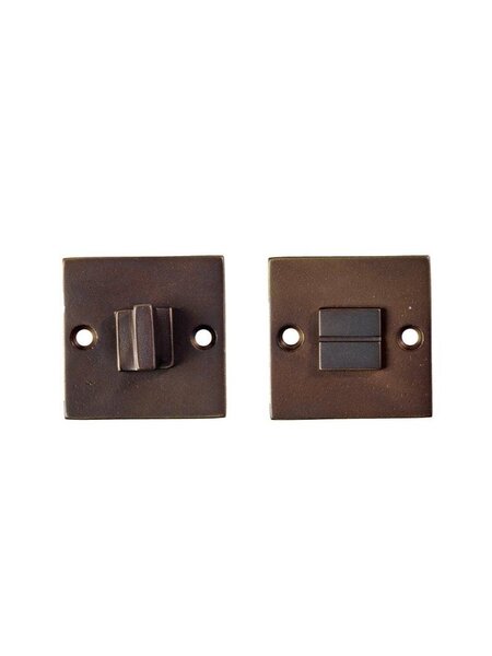 JOLIE JOLIE WC garnituur 52x52  in Old brons