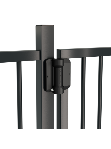 LOCINOX Paar 180° veerscharnier SERVAL met krachtregeling - zelf borende schroeven (2x)