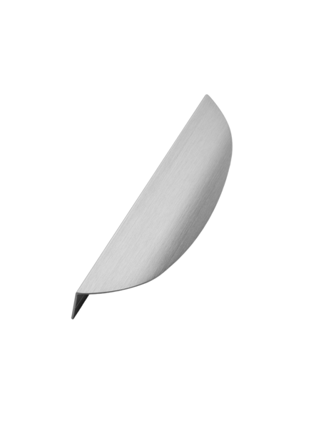 Furnipart Hoekgreep EDGE Bow in RVS look L= 200 mm