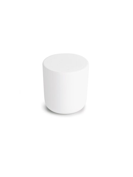 I.B.E. Witte meubelknop "Rond Conisch"  Ø 25 mm
