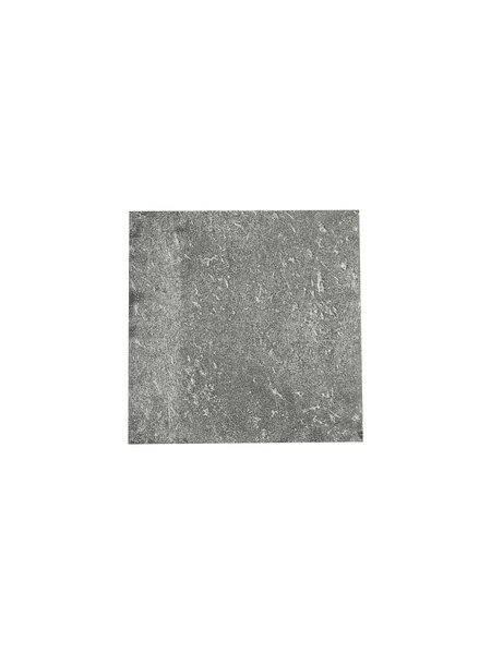 Dauby Tegel Pure®Tiles "sandcasted" ruw metaal (RM) 10 x 10 cm
