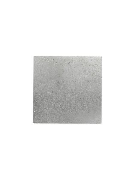 Dauby Tegel Pure®Tiles "sandcasted" mat wit brons (WBS) 10 x 10 cm